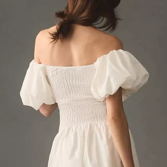 Anthropologie Moon River off-the-shoulder cutout dress sz M, NWOT - Picture 4 of 7